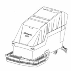 Manual Minuteman 320 Floor Scrubber Traction Drive